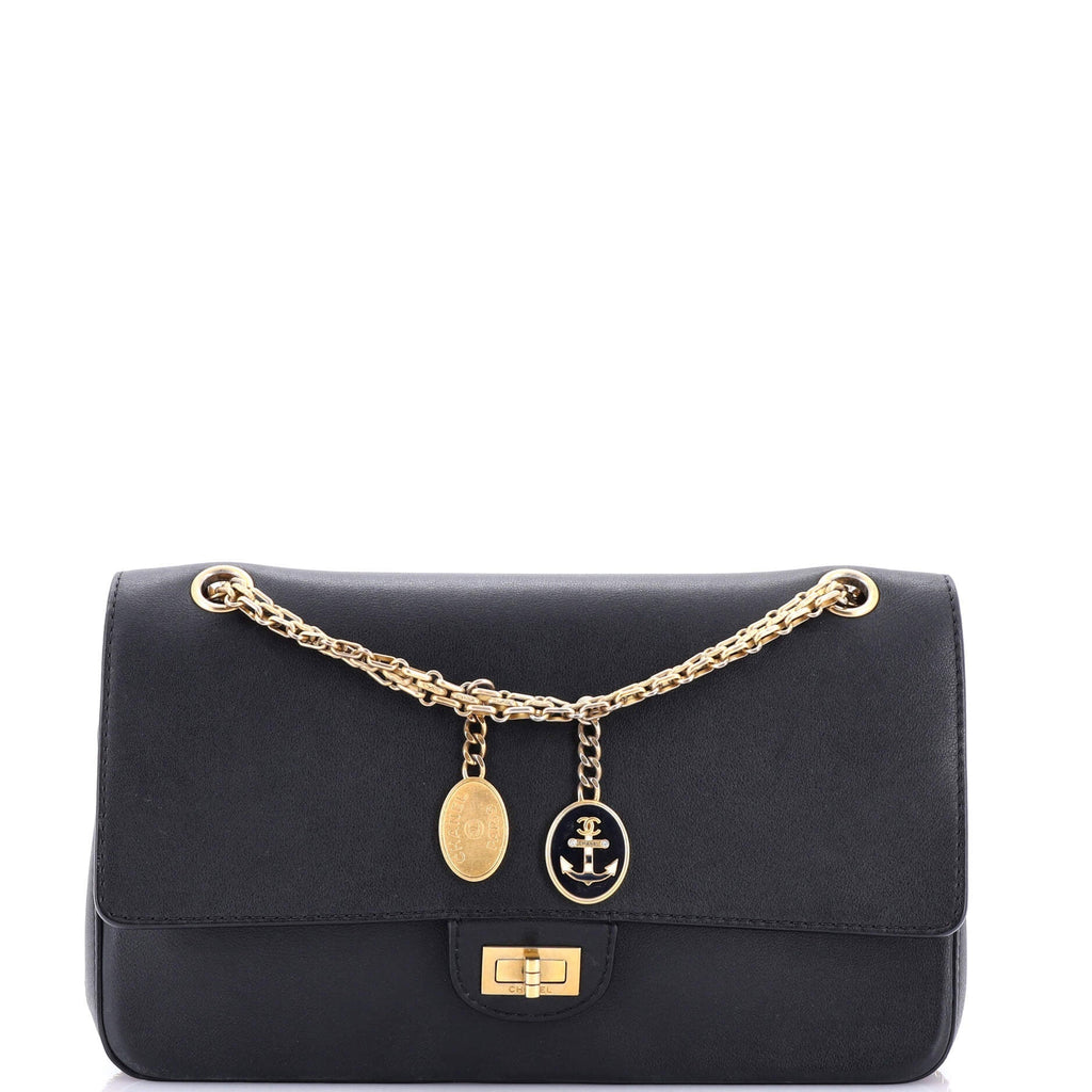 Chanel Nude Medallion Reissue 2.55 Flap Bag Calfskin 226