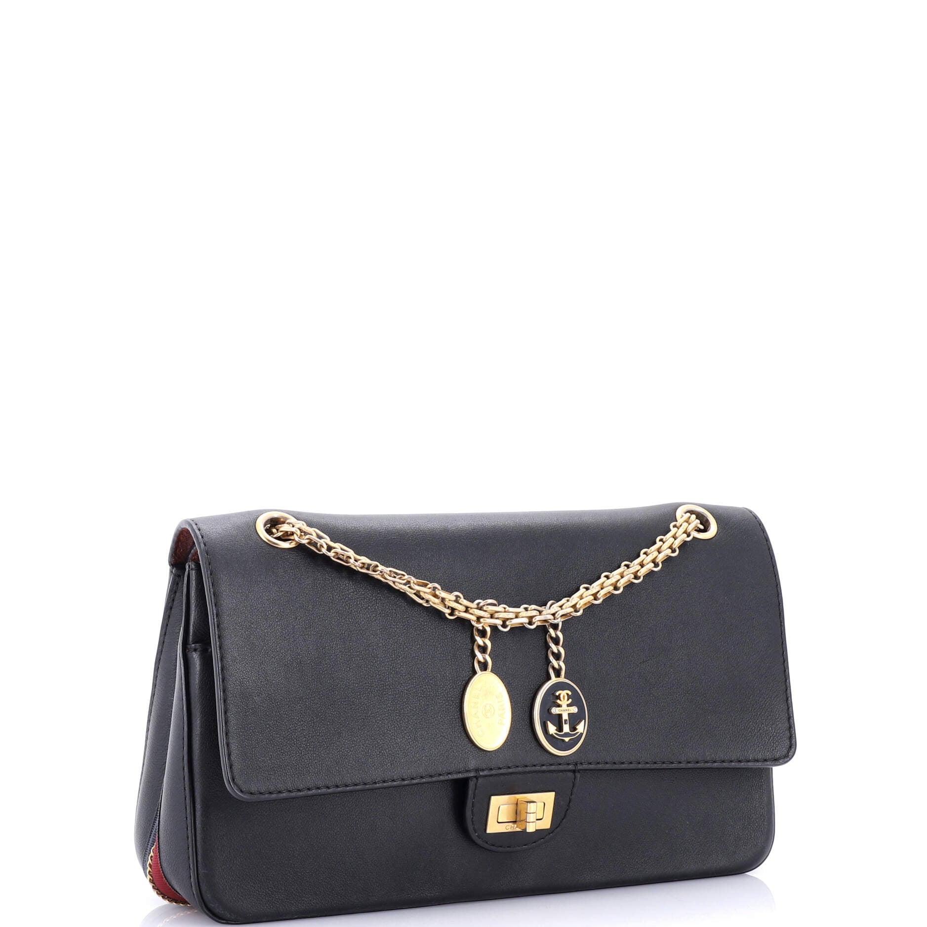 Chanel Nude Medallion Reissue 2.55 Flap Bag Calfskin 226