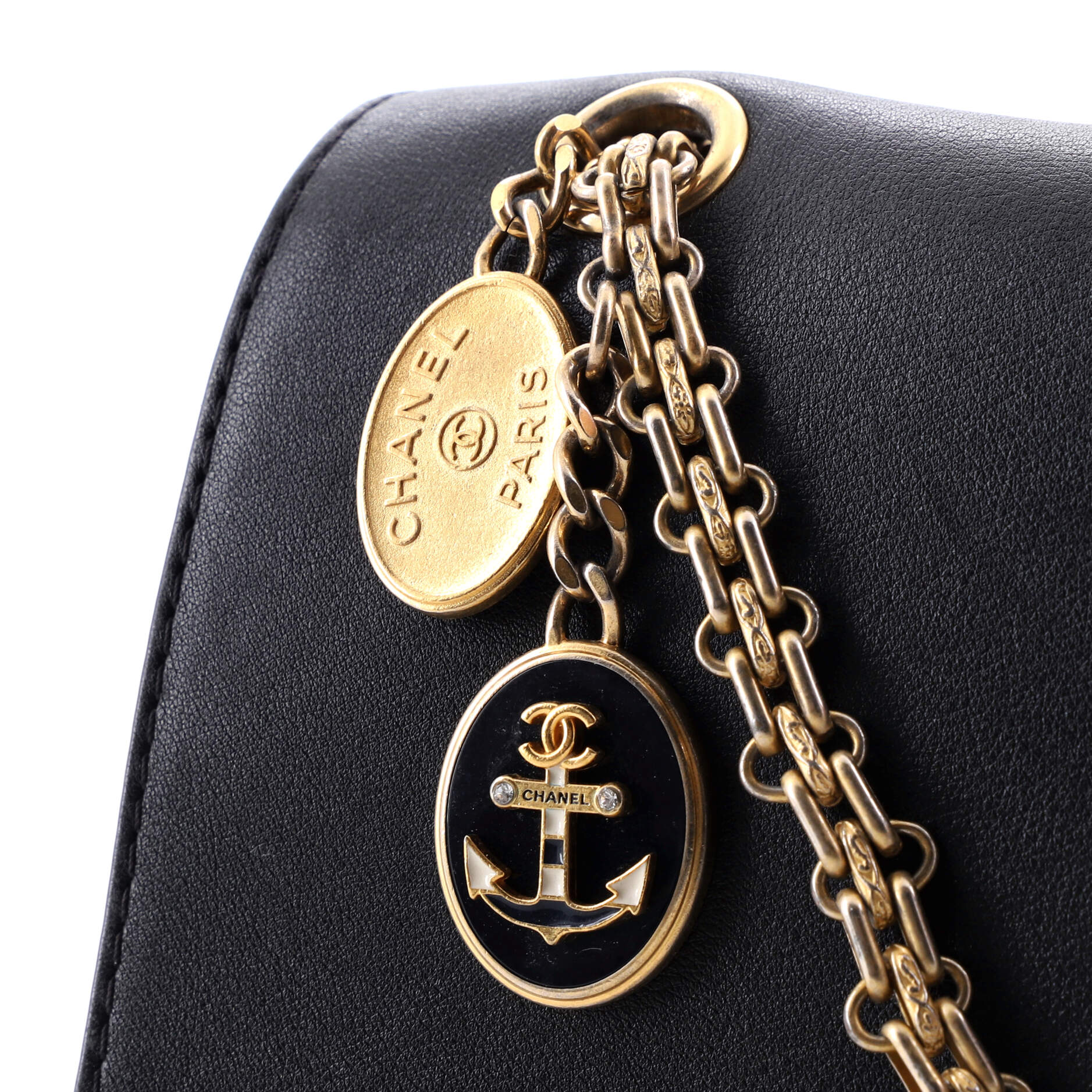 Chanel Nude Medallion Reissue 2.55 Flap Bag Calfskin 226