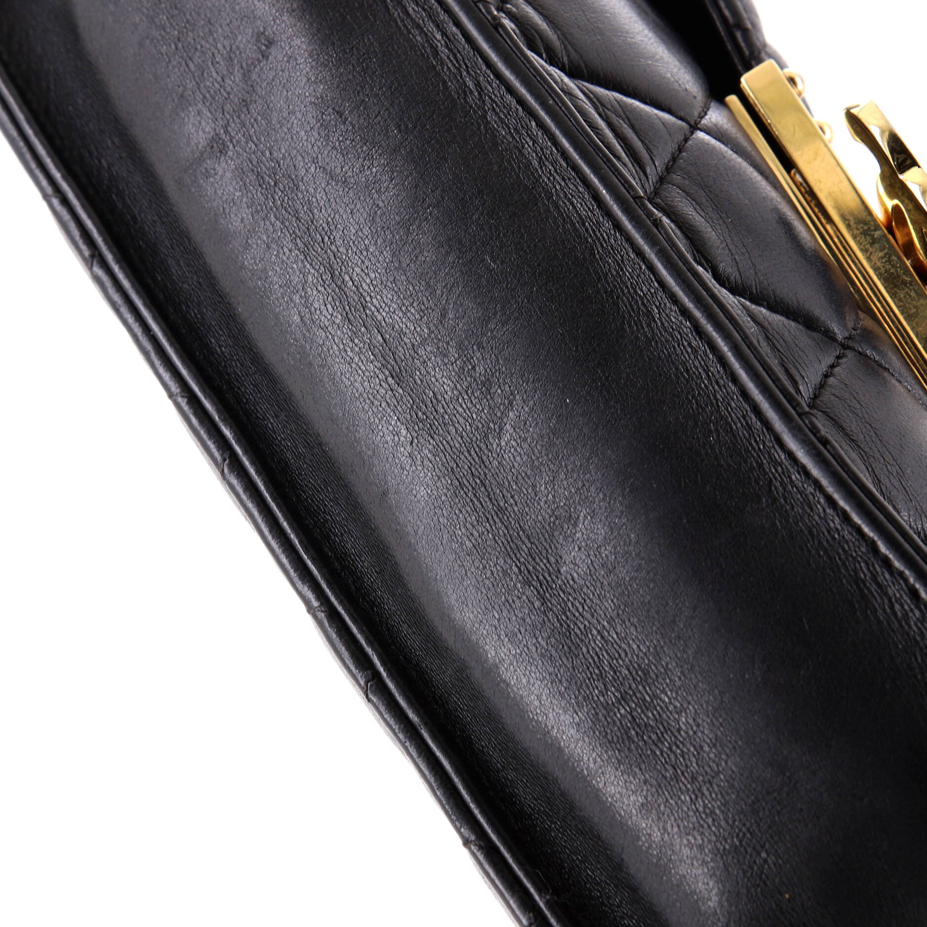 Chanel Golden Class Flap Bag Quilted Lambskin Large