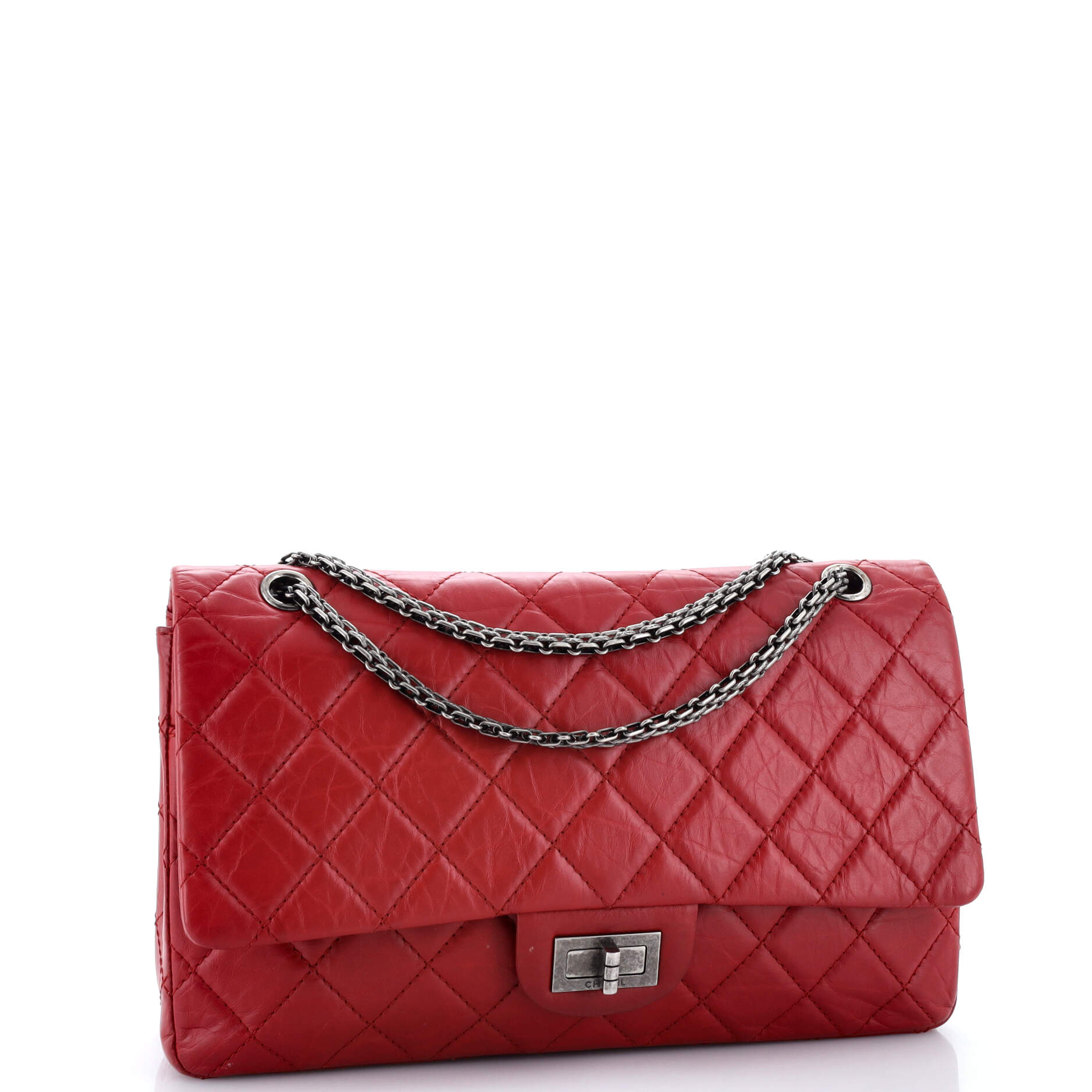 Chanel Reissue 2.55 Flap Bag Quilted Aged Calfskin 228