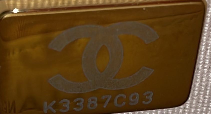 Chanel Funky T Flap Bag Quilted Lambskin Small