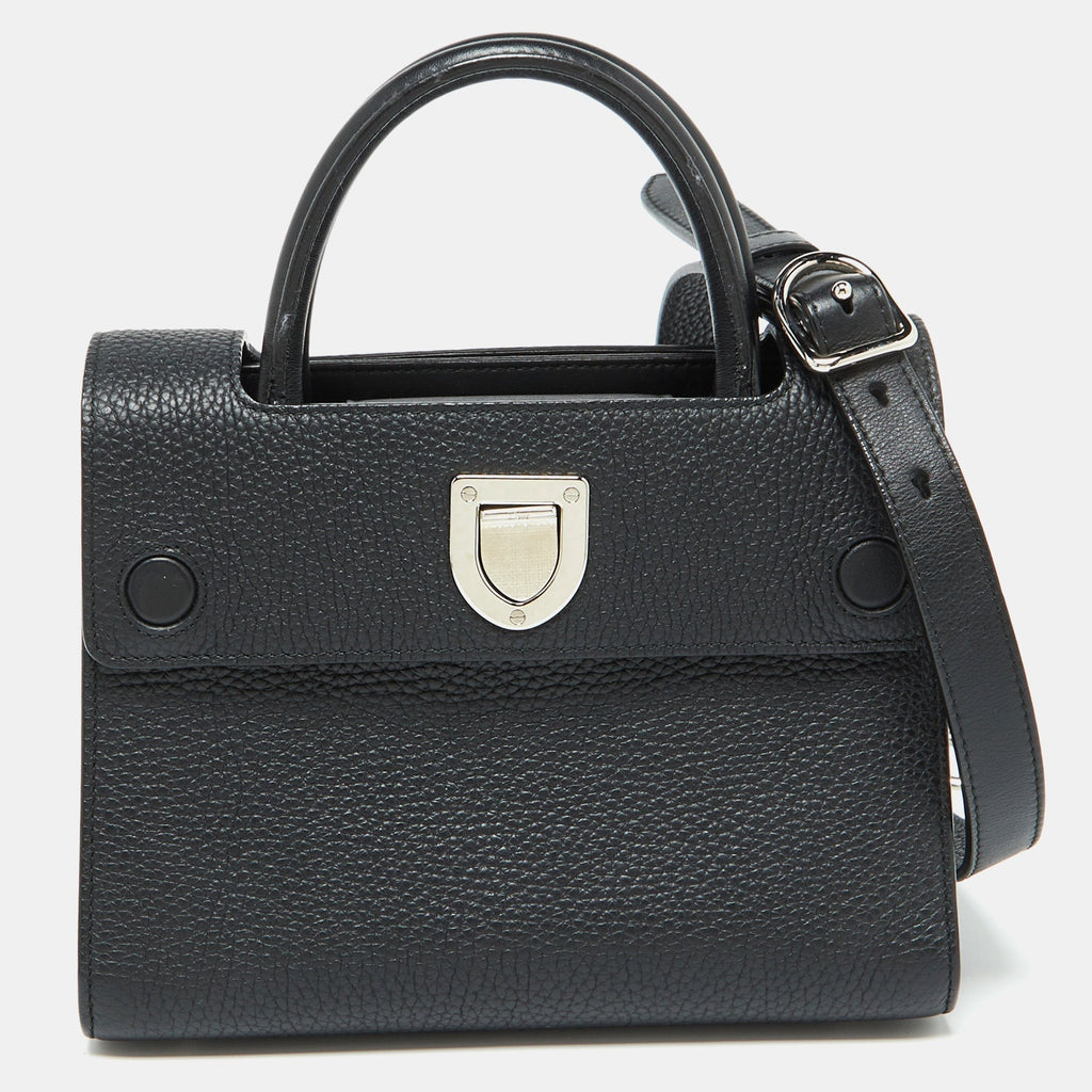 Dior Black Leather Mini Diorever Tote