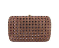 Gucci Women's Suede Broadway Crystal Evening Clutch Bag 310005
