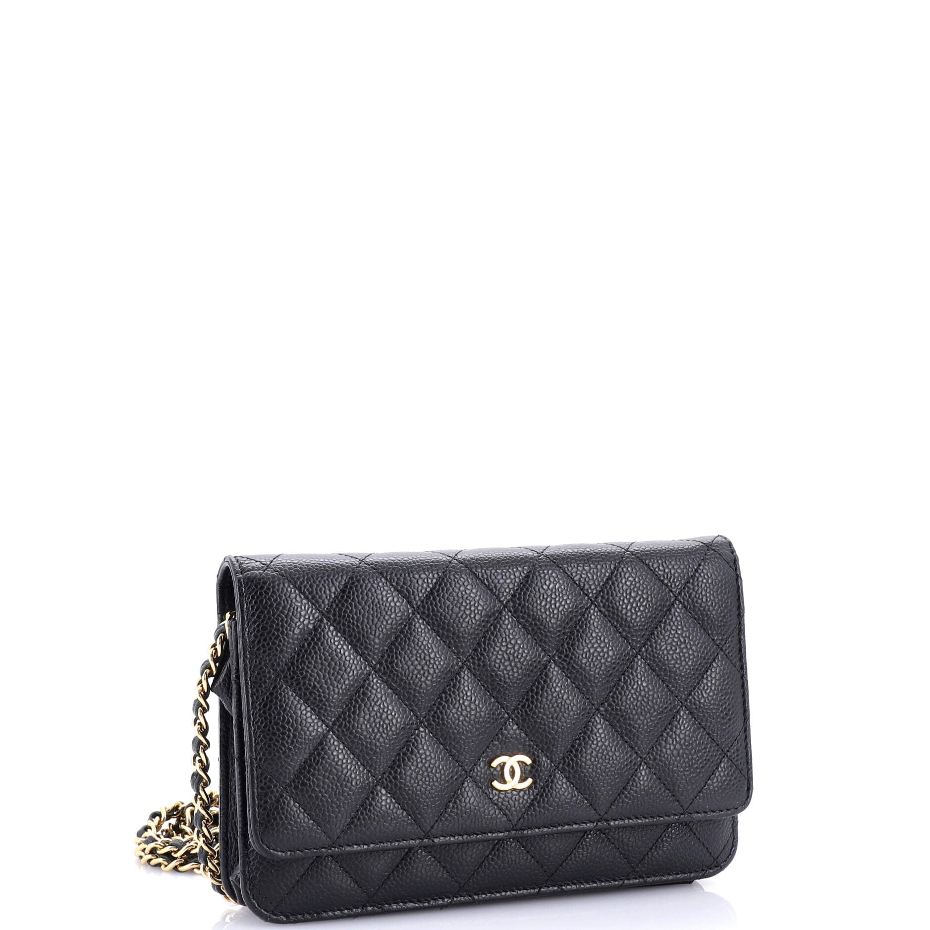 Chanel Wallet on Chain Quilted Caviar