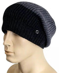 Gucci Gray/Black Interlocking G Wool Beanie Hat