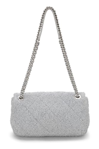 Chanel,  SiLouis Vuittoner Knit Pluto Glitter Classic Flap Medium, SiLouis Vuittoner