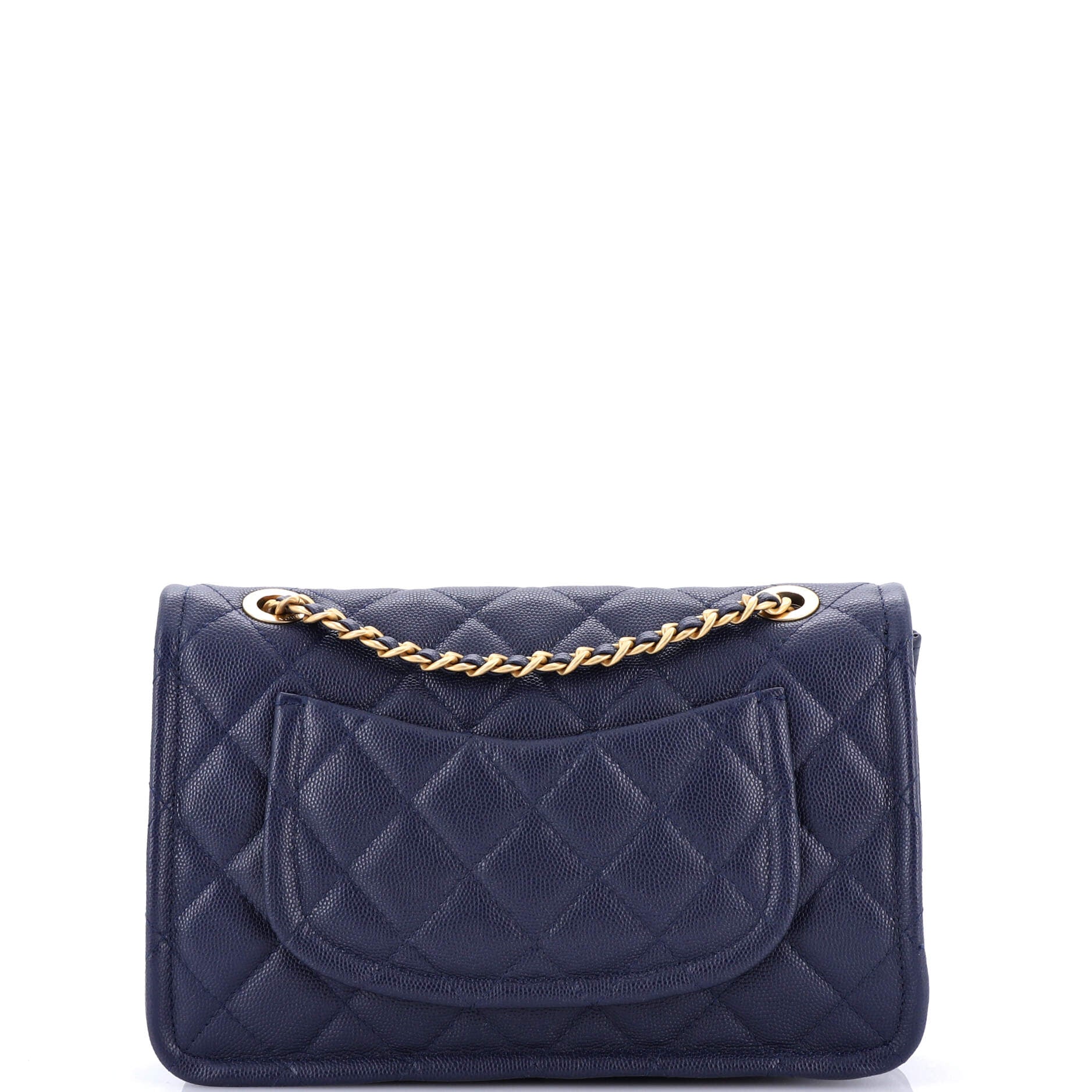 Chanel Sweet Classic Flap Bag Quilted Caviar Medium