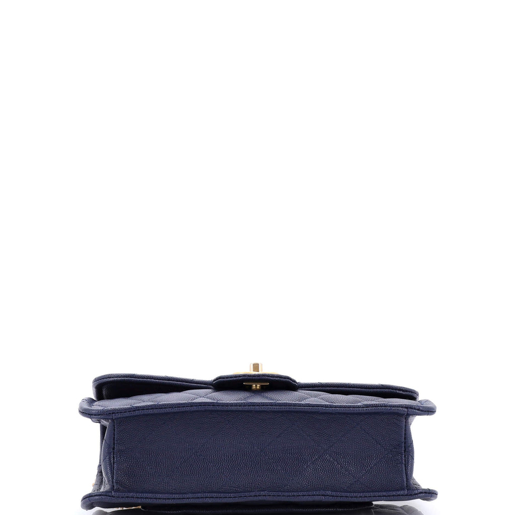 Chanel Sweet Classic Flap Bag Quilted Caviar Medium