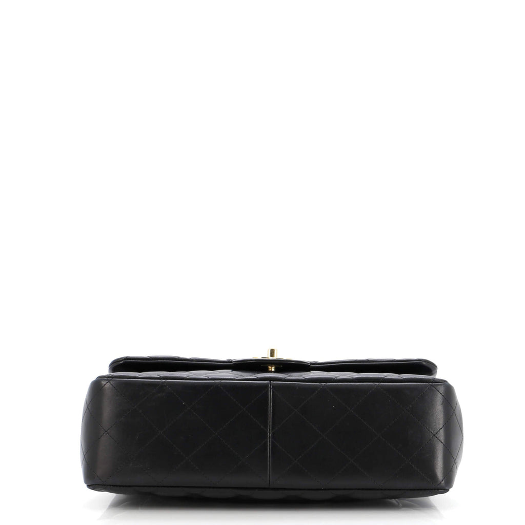 Chanel Classic Double Flap Bag Quilted Lambskin Jumbo