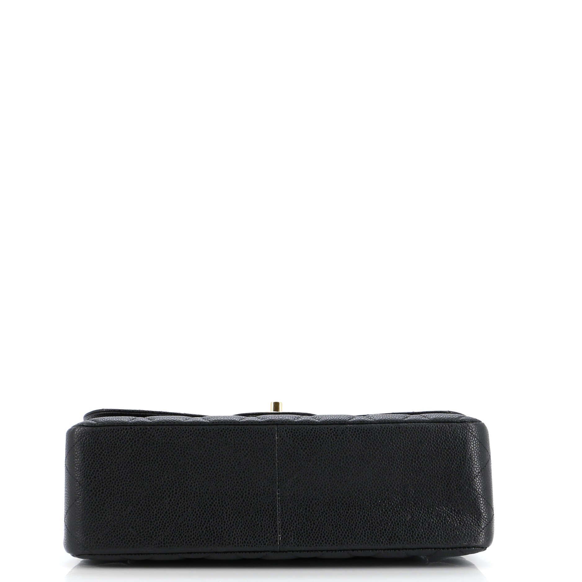 Chanel Classic Double Flap Bag Quilted Caviar Jumbo