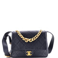 Chanel Easy Mood Flap Bag Quilted Calfskin Medium
