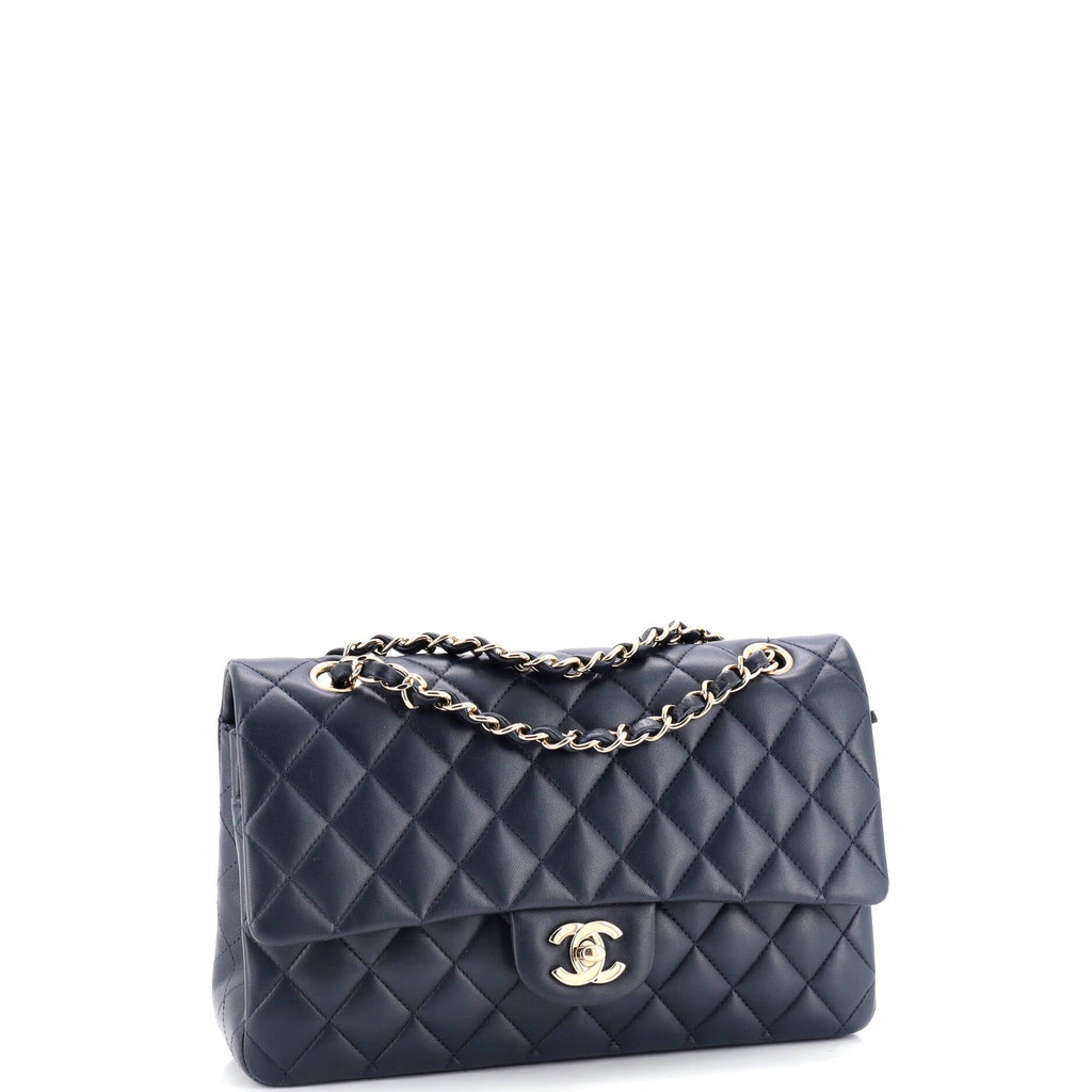 Chanel Classic Double Flap Bag Quilted Lambskin Medium