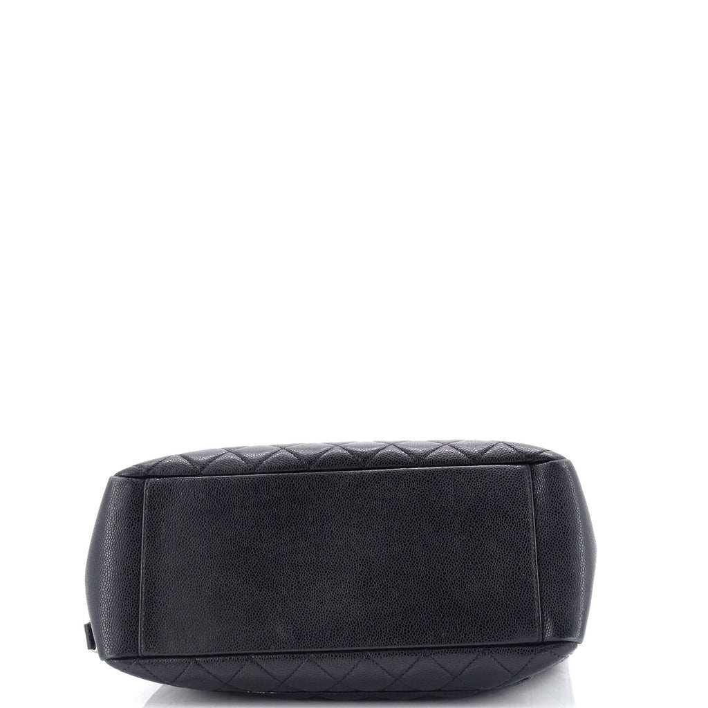 Chanel Grand Shopping Tote Quilted Caviar