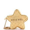 Chanel CC Walk of Fame Star Bag Quilted Metallic Lambskin