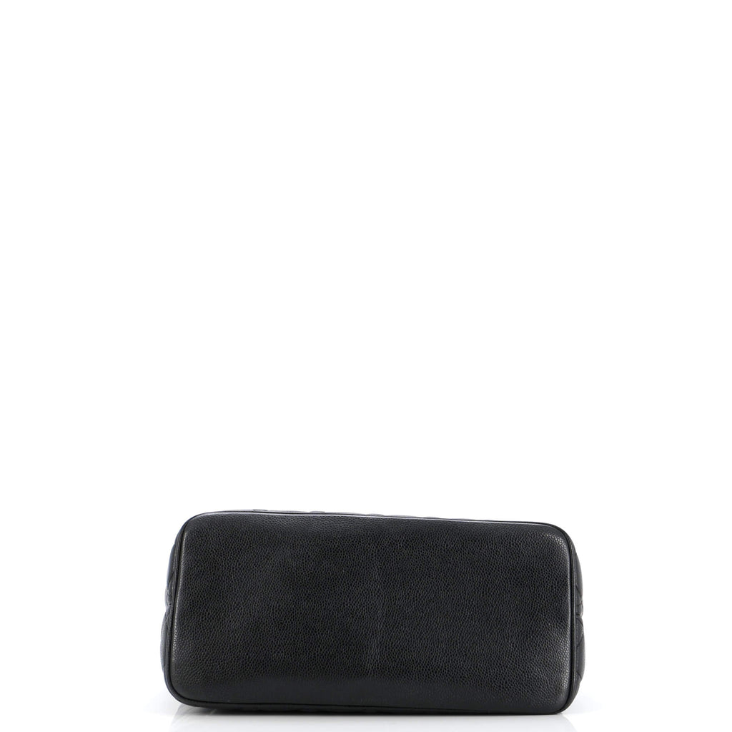 Chanel Medallion Tote Quilted Caviar