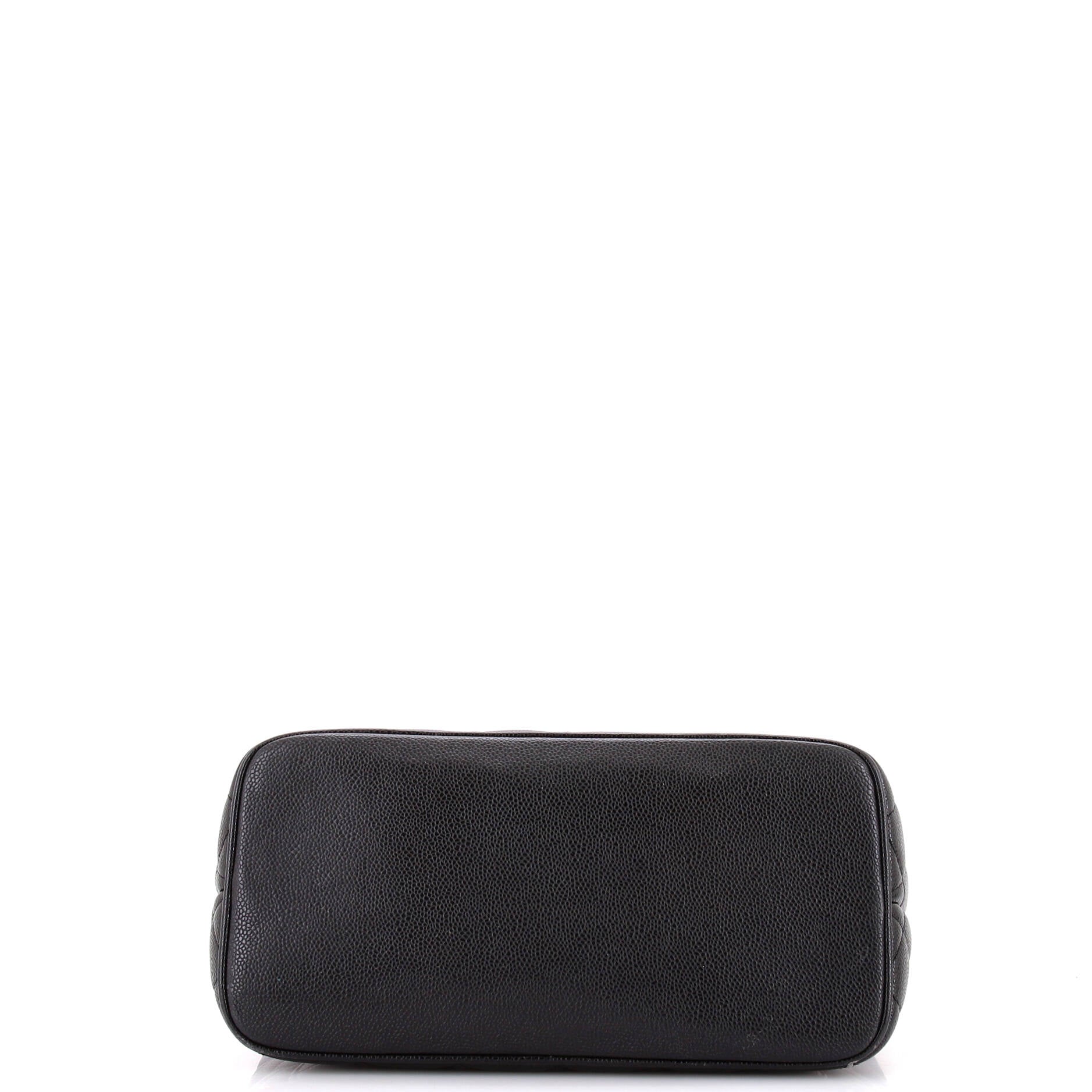 Chanel Medallion Tote Quilted Caviar