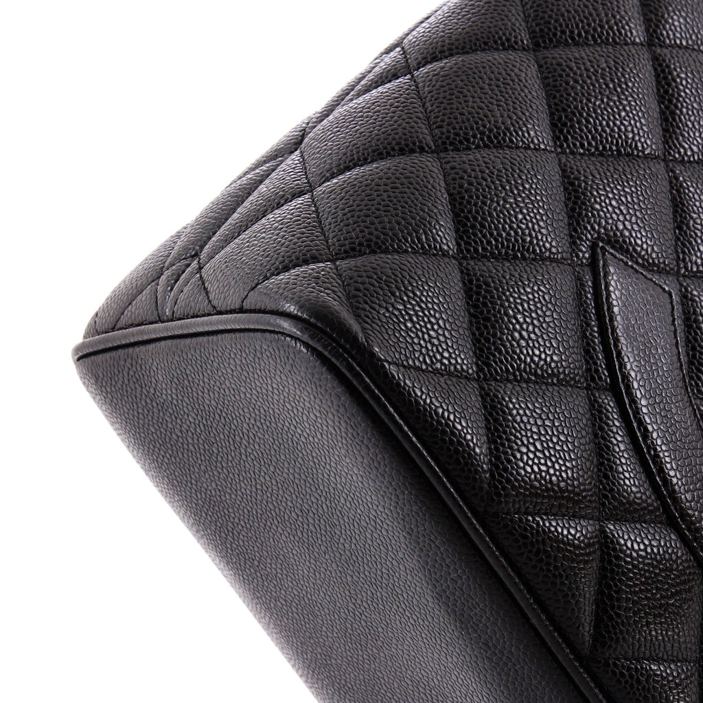 Chanel Medallion Tote Quilted Caviar