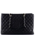 Chanel Grand Shopping Tote Quilted Caviar XL