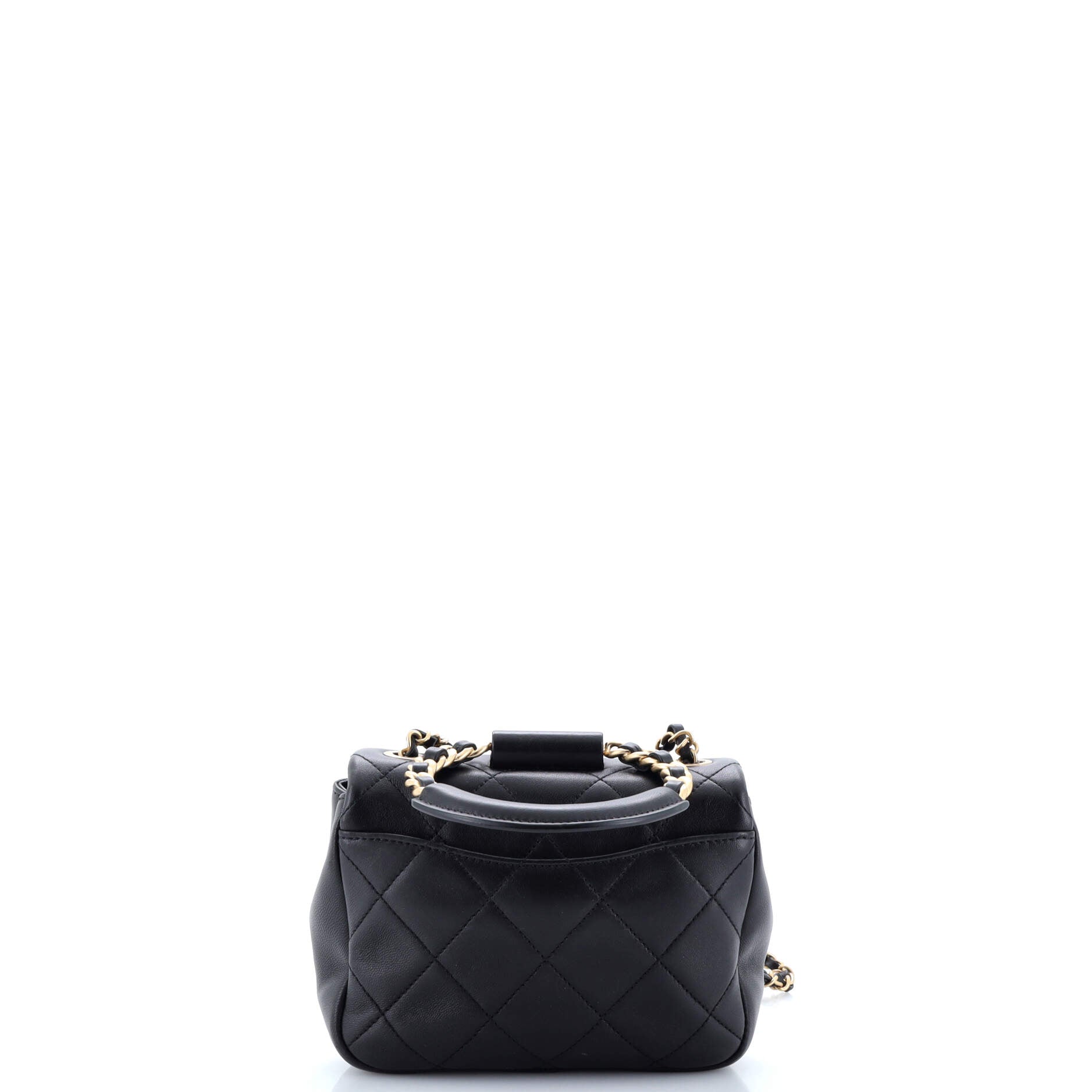 Chanel In The Loop Flap Bag Quilted Lambskin Small