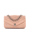 Chanel Data Center Envelope Flap Bag Chevron Caviar Large