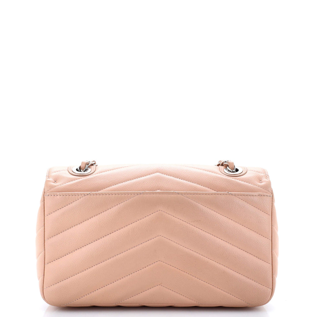 Chanel Data Center Envelope Flap Bag Chevron Caviar Large