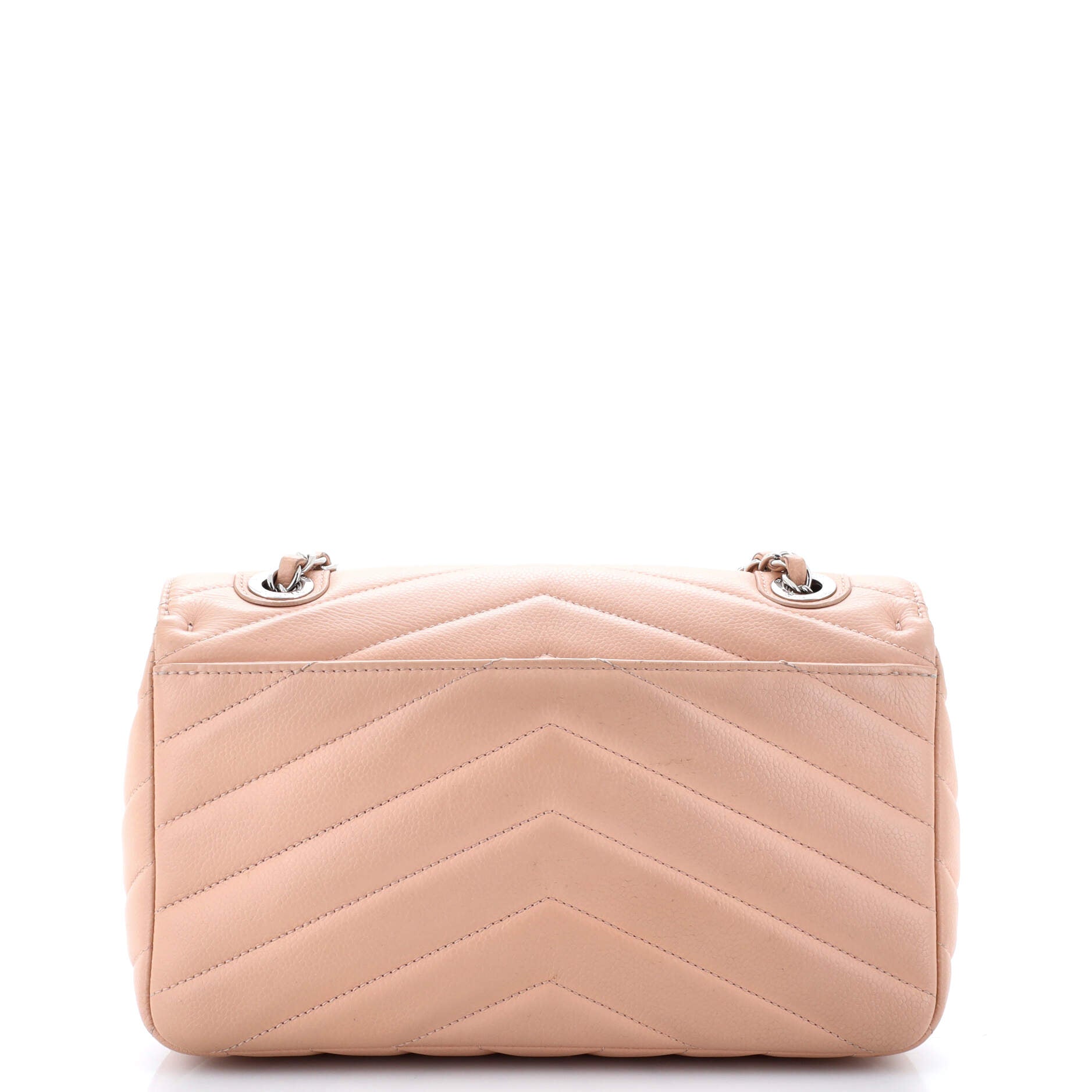 Chanel Data Center Envelope Flap Bag Chevron Caviar Large