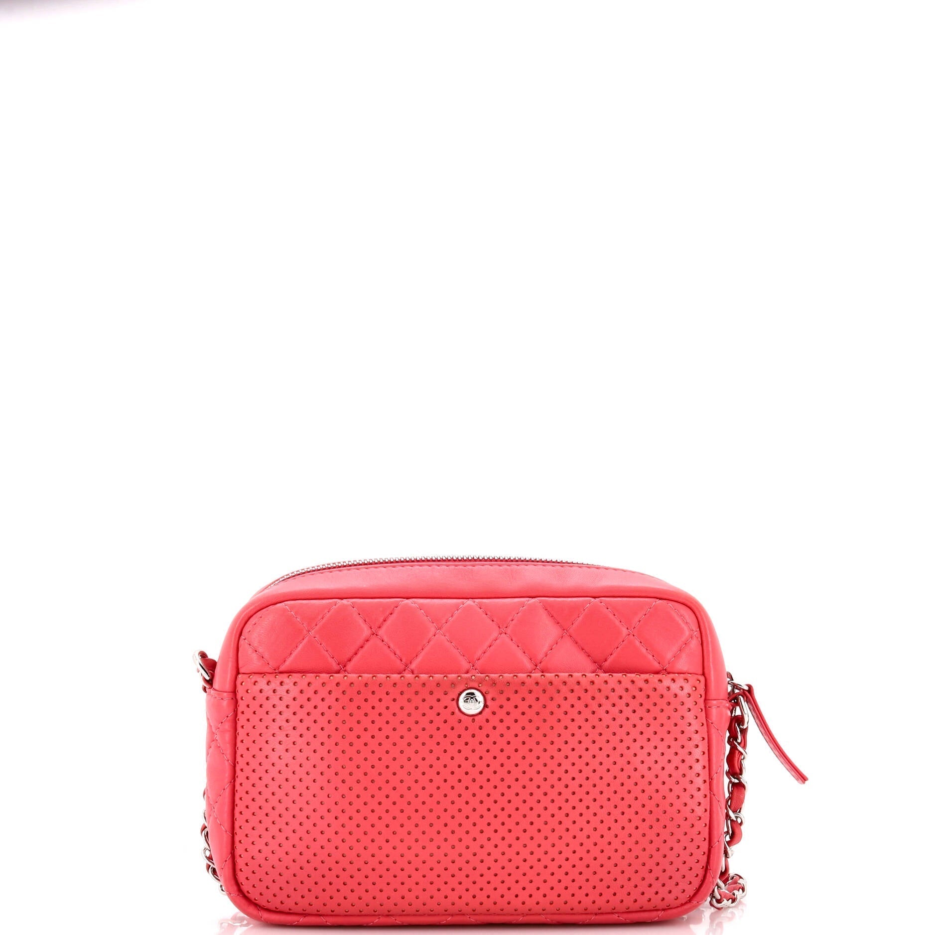 Chanel Ultra Pocket Camera Case Perforated Lambskin Small