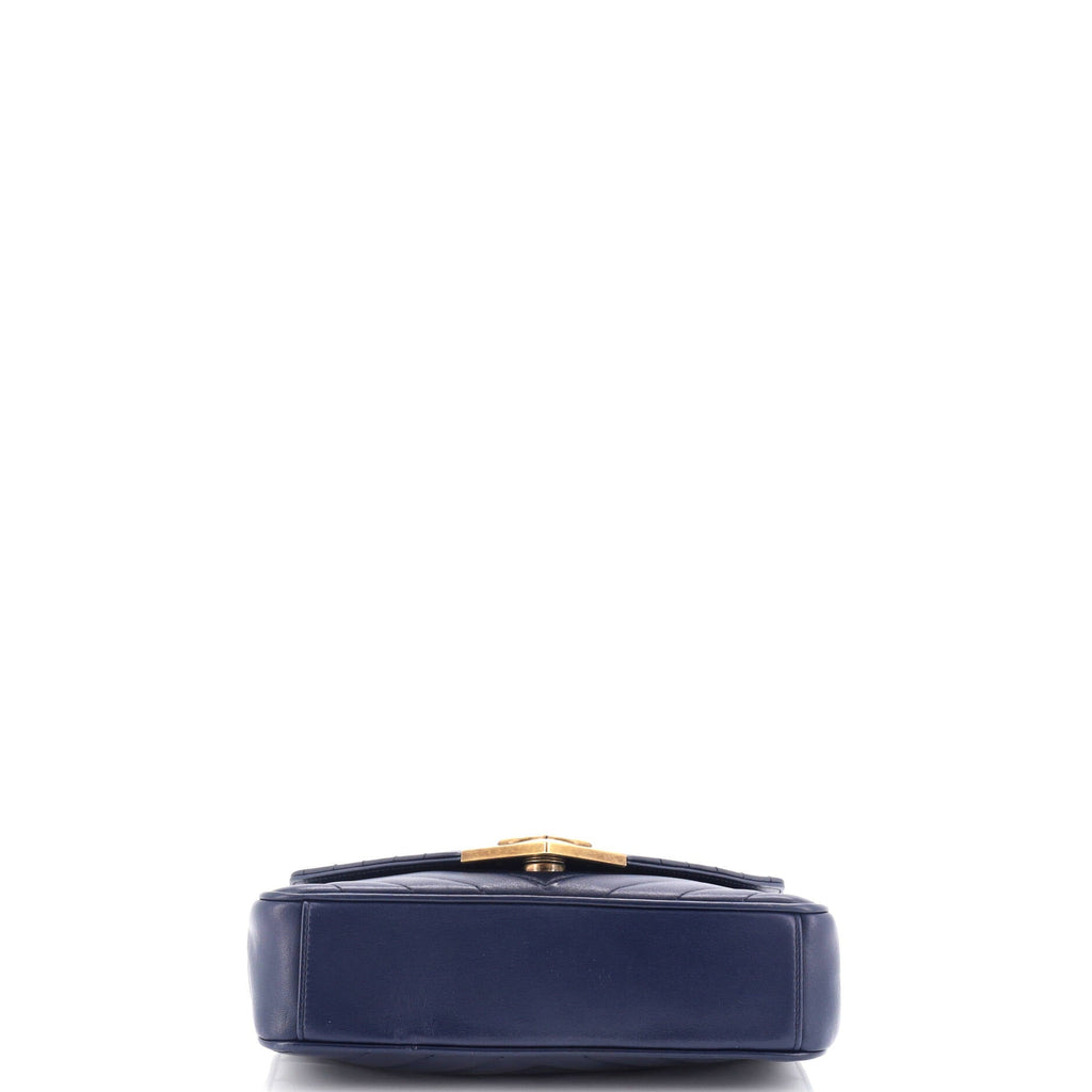 Chanel Pyramid CC Flap Bag Chevron Lambskin Small
