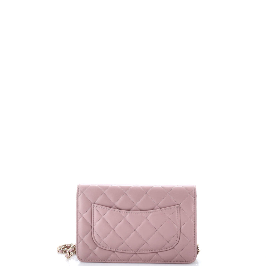 Chanel Coco Candy Wallet on Chain Quilted Caviar