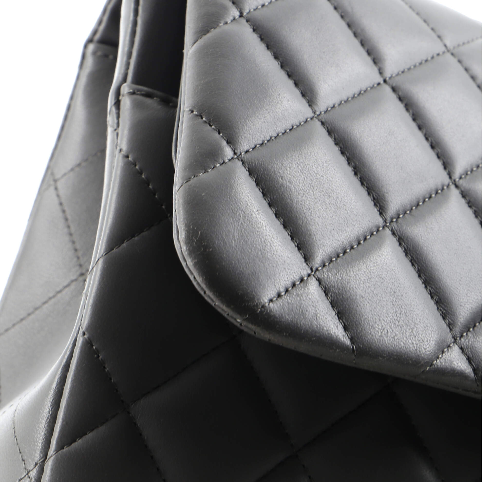 Chanel Classic Double Flap Bag Quilted Lambskin Jumbo