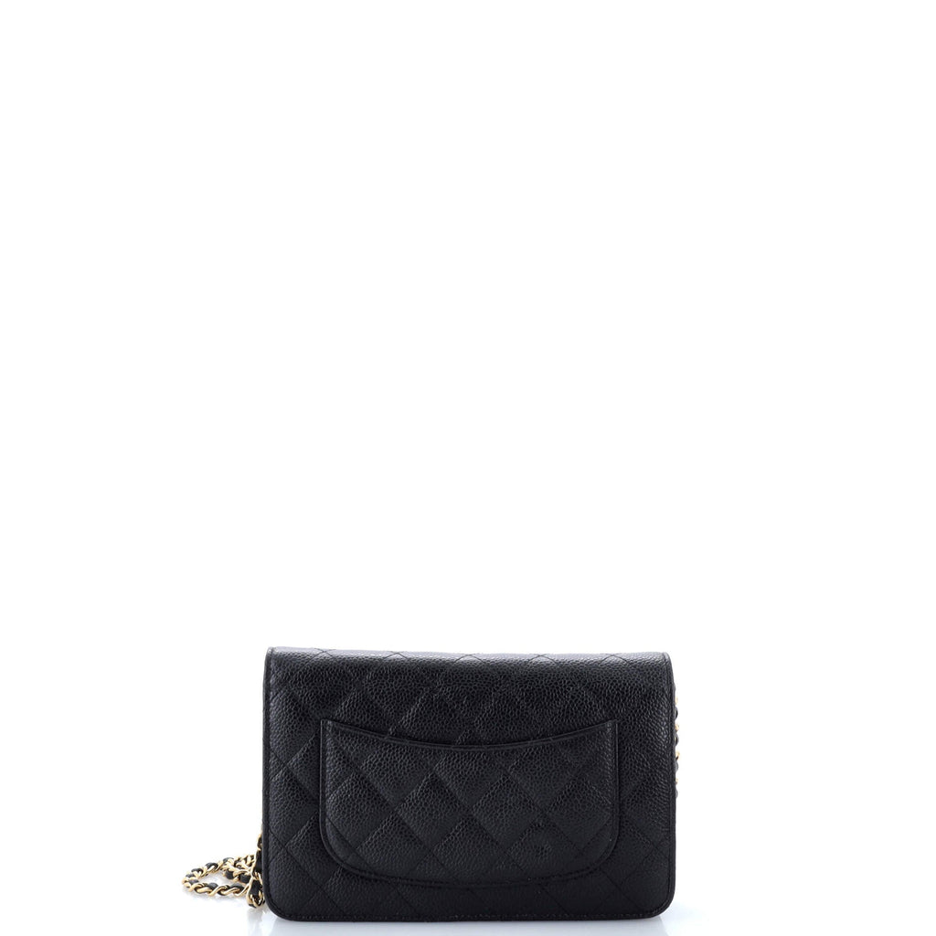 Chanel Wallet on Chain Quilted Caviar