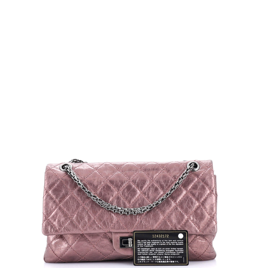 Chanel Reissue 2.55 Flap Bag Quilted Metallic Aged Calfskin 226