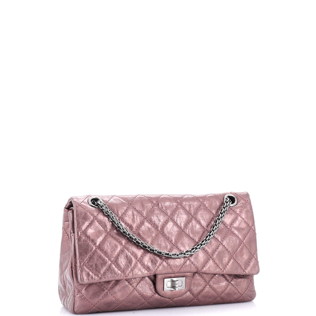 Chanel Reissue 2.55 Flap Bag Quilted Metallic Aged Calfskin 226
