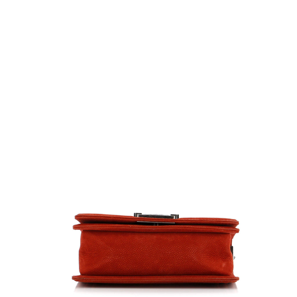 Chanel Boy Flap Bag Quilted Matte Caviar Small
