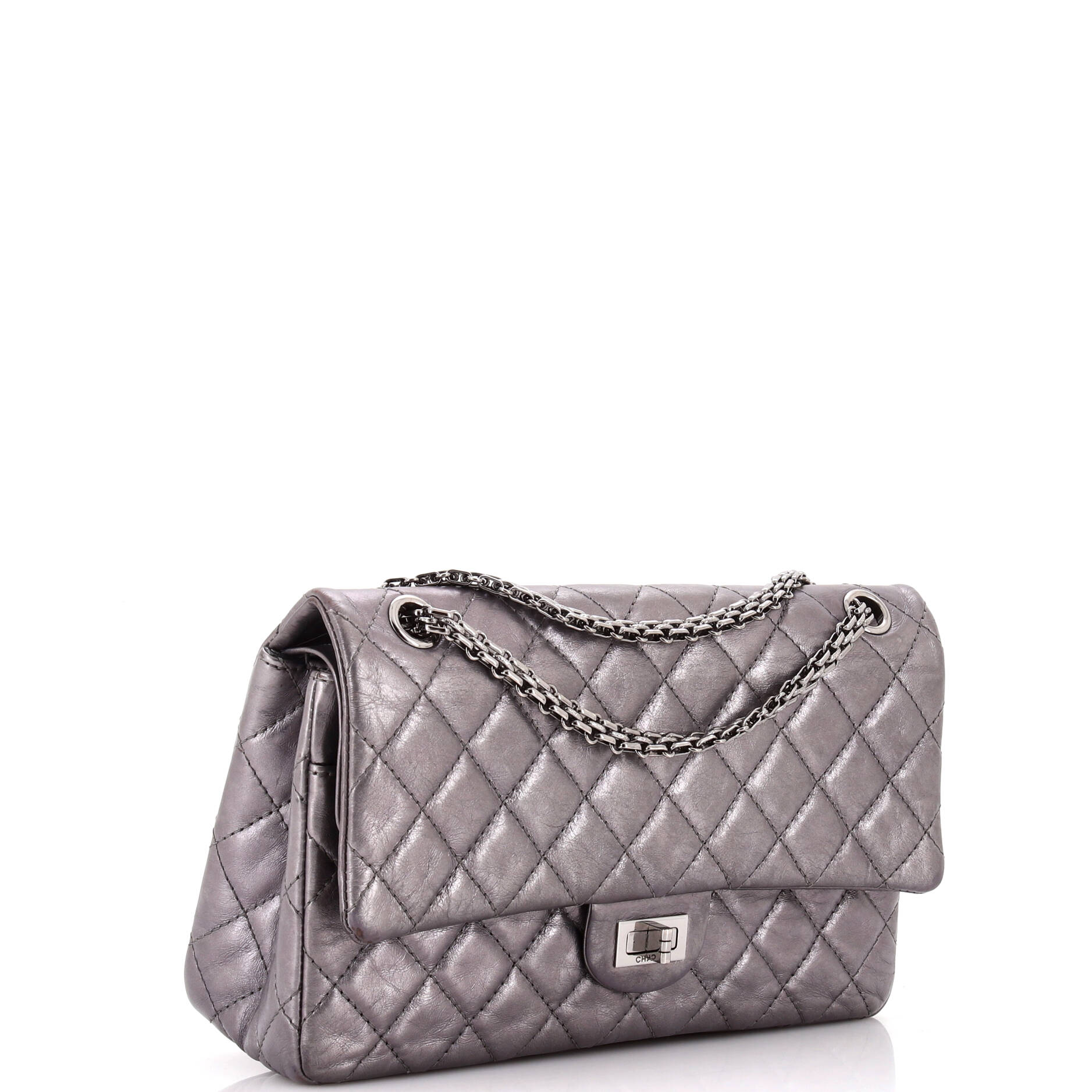 Chanel Reissue 2.55 Flap Bag Quilted Metallic Aged Calfskin 226