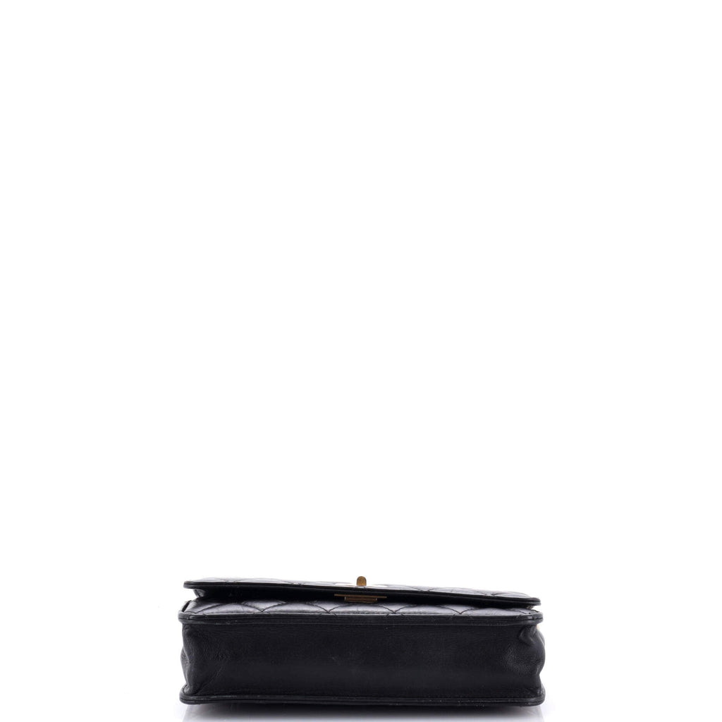 Chanel Reissue 2.55 Wallet on Chain Quilted Aged Calfskin Small