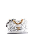 Chanel 19 Flap Bag Quilted Leather Large