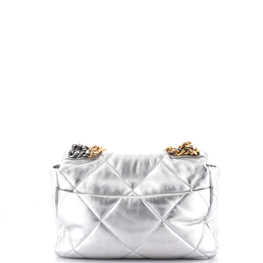 Chanel 19 Flap Bag Quilted Leather Large