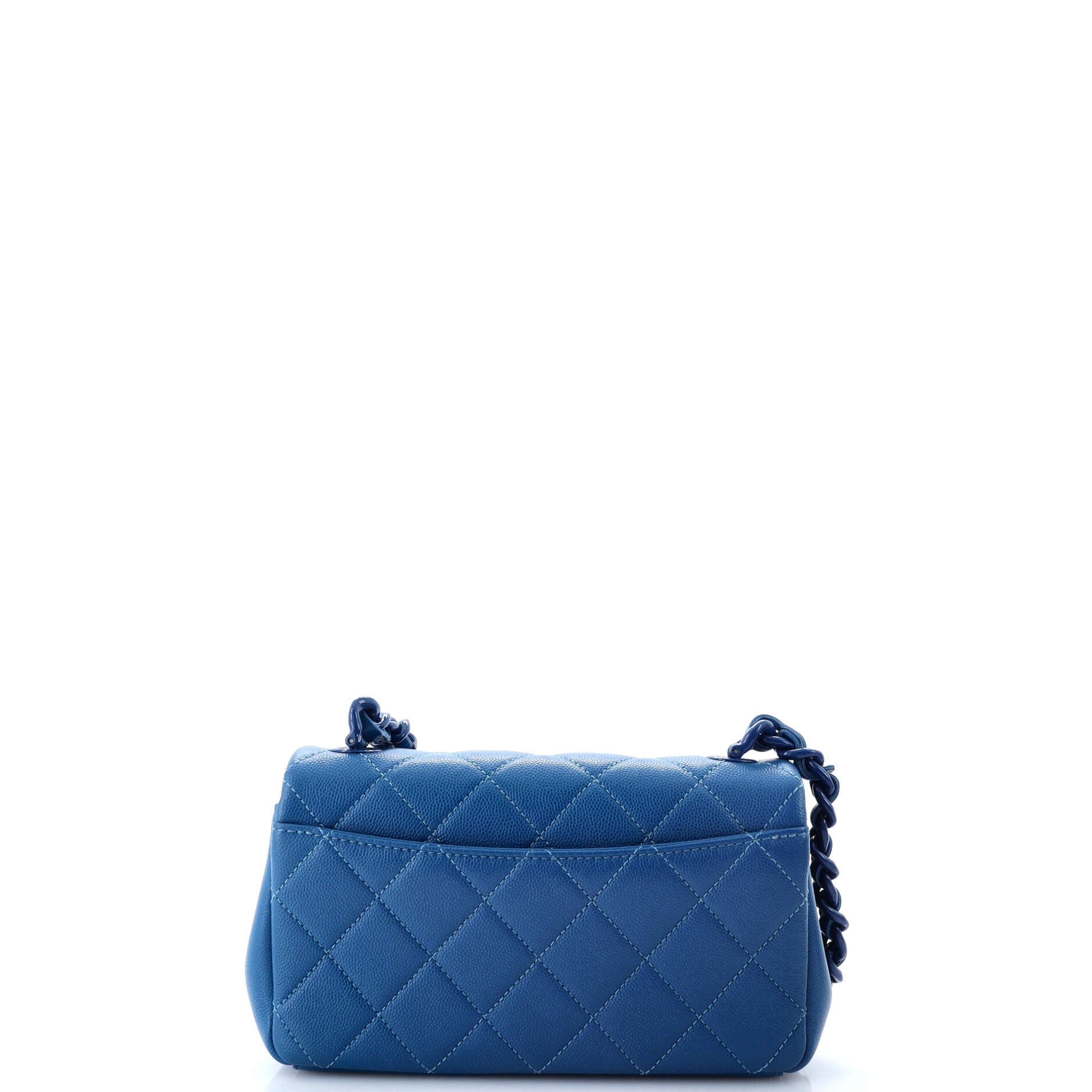 Chanel My Everything Flap Bag Quilted Caviar Small