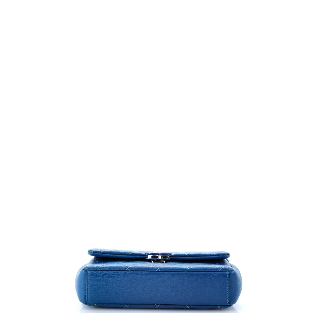 Chanel My Everything Flap Bag Quilted Caviar Small