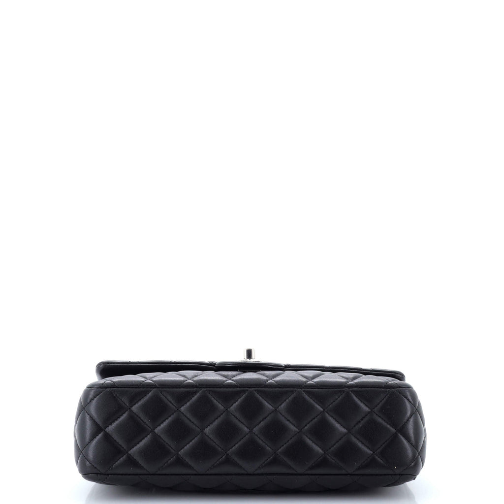 Chanel Valentine Crystal Hearts Flap Bag Quilted Lambskin Medium