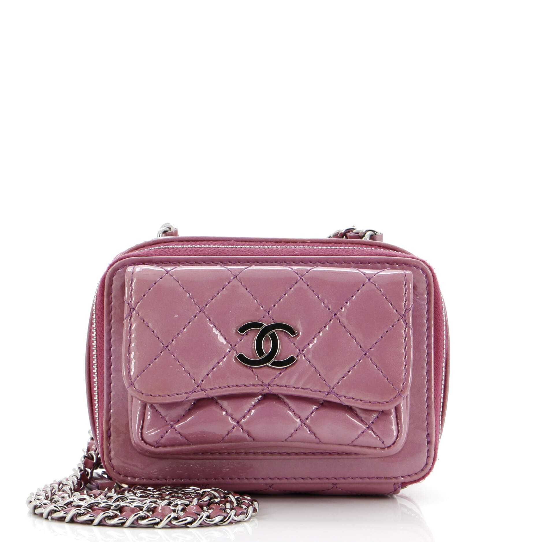 Chanel Pocket Box Camera Case Quilted  Mini