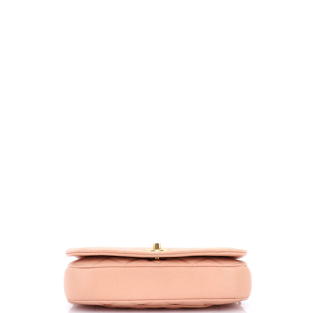 Chanel Coco Mail Clutch with Chain Quilted Calfskin