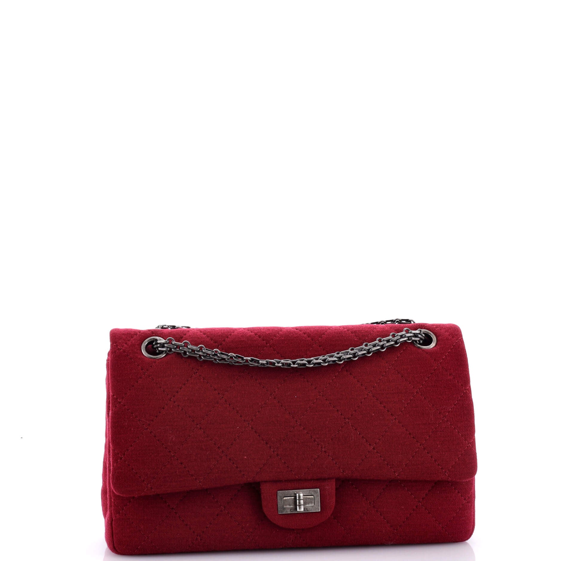 Chanel Reissue 2.55 Flap Bag Quilted Jersey 226