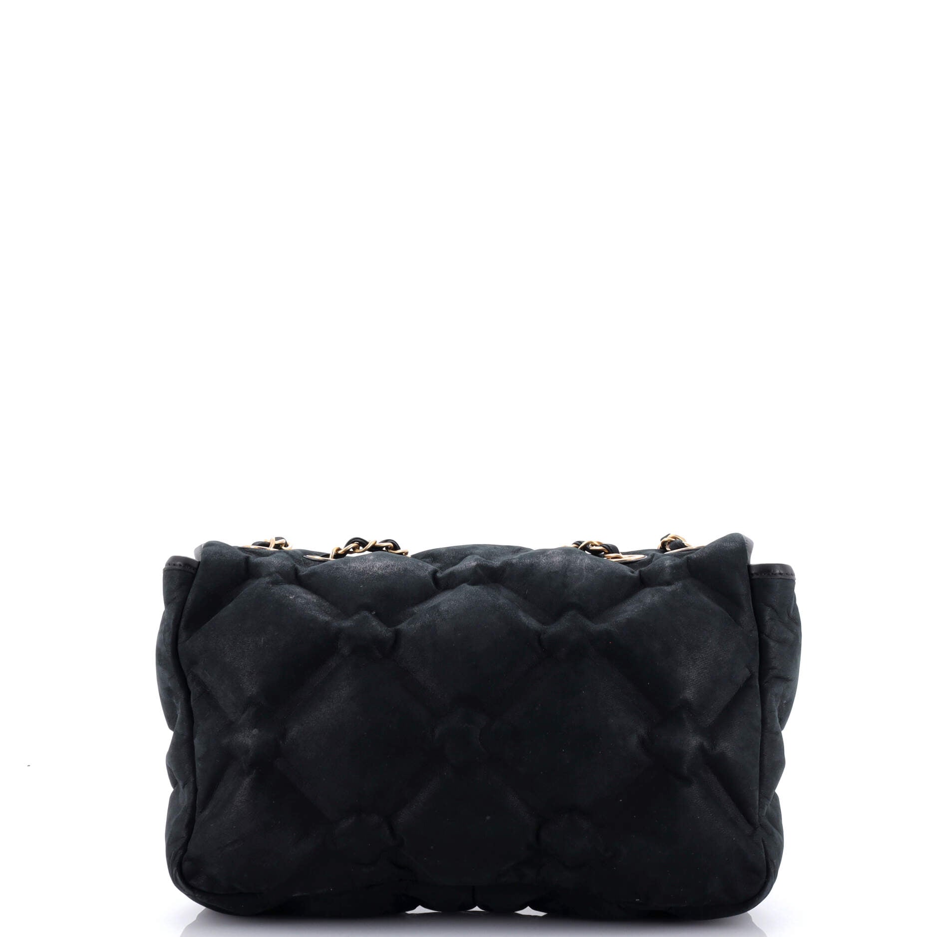 Chanel Chesterfield Flap Bag Quilted Iridescent Calfskin Medium