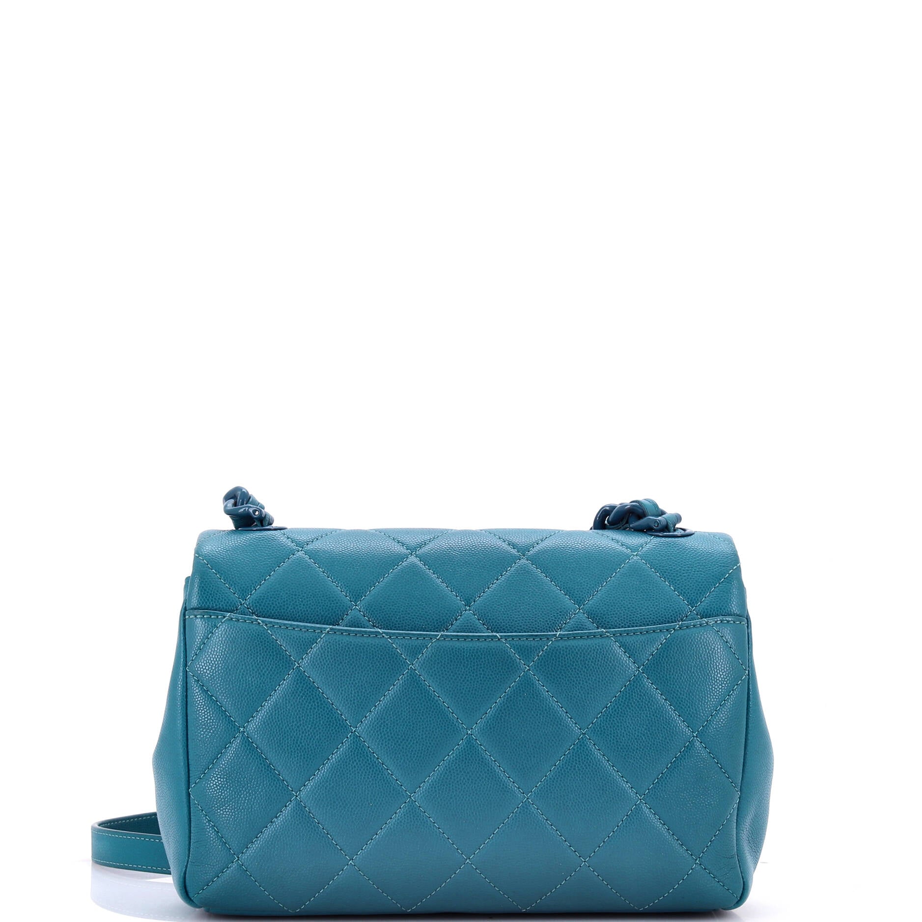 Chanel My Everything Flap Bag Quilted Caviar Medium