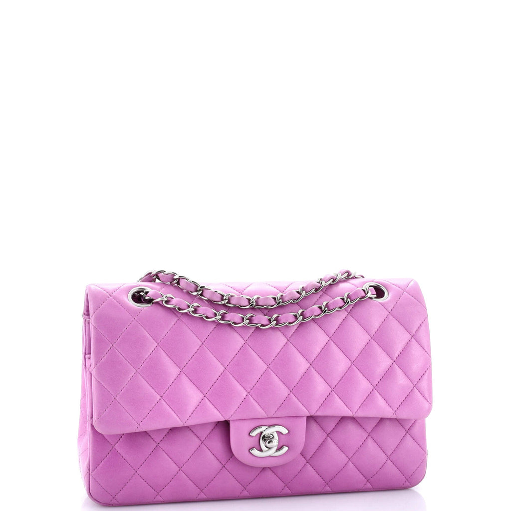 Chanel Classic Double Flap Bag Quilted Lambskin Medium