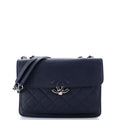 Chanel CC Box Flap Bag Quilted Calfskin Small