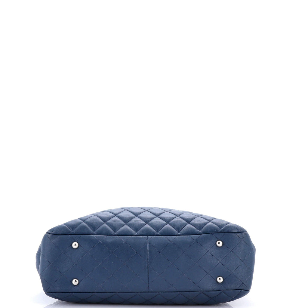 Chanel Classic CC Shopping Tote Quilted Calfskin Large